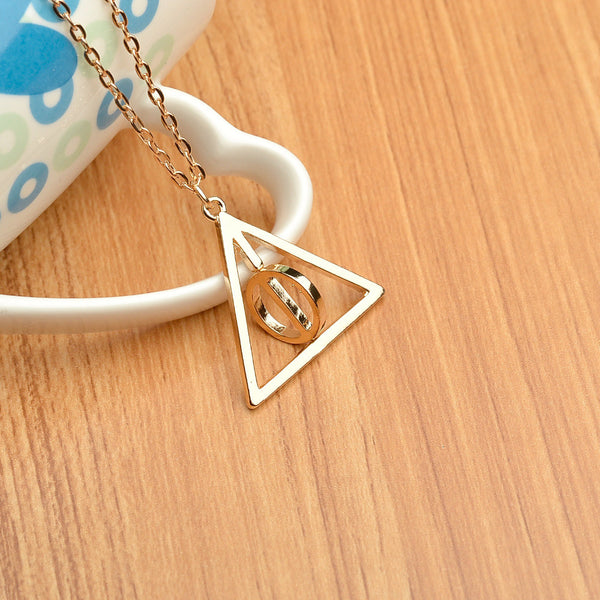 Harry Potter Deathly Hallows Pendant Necklace