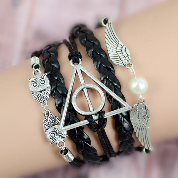 Deathly Hallows Retro Bracelet