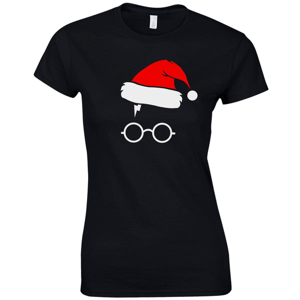 Harry Potter Glasses Santa T-Shirt