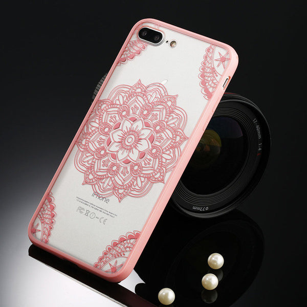 Sultry Detailed Lace Phone Case For Apple iPhone 7 6 6s 5 5s SE Plus iPhone7Plus