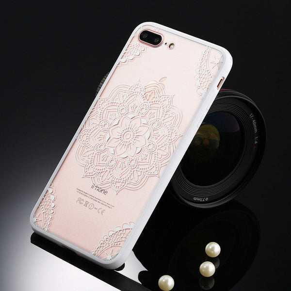 Sultry Detailed Lace Phone Case For Apple iPhone 7 6 6s 5 5s SE Plus iPhone7Plus