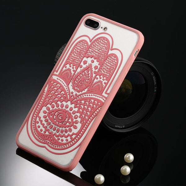 Sultry Detailed Lace Phone Case For Apple iPhone 7 6 6s 5 5s SE Plus iPhone7Plus