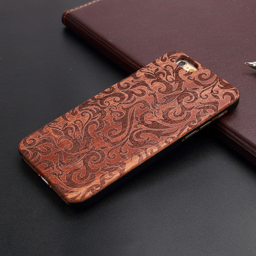 Lightweight Luxury Bamboo Wood Case For Iphone 5 5S 6 6S 6Plus 6S Plus 7 7Plus