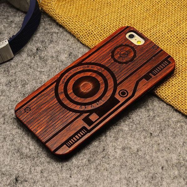 Lightweight Luxury Bamboo Wood Case For Iphone 5 5S 6 6S 6Plus 6S Plus 7 7Plus