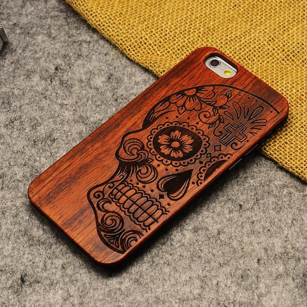 Lightweight Luxury Bamboo Wood Case For Iphone 5 5S 6 6S 6Plus 6S Plus 7 7Plus