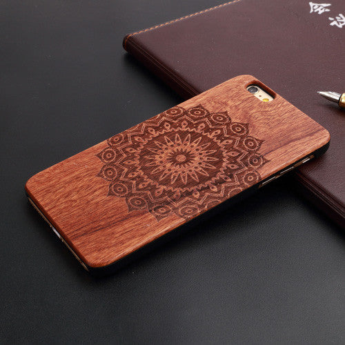 Lightweight Luxury Bamboo Wood Case For Iphone 5 5S 6 6S 6Plus 6S Plus 7 7Plus