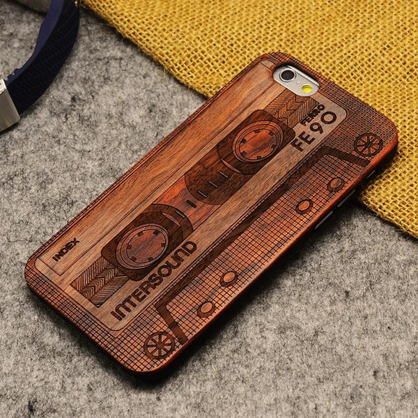 Lightweight Luxury Bamboo Wood Case For Iphone 5 5S 6 6S 6Plus 6S Plus 7 7Plus