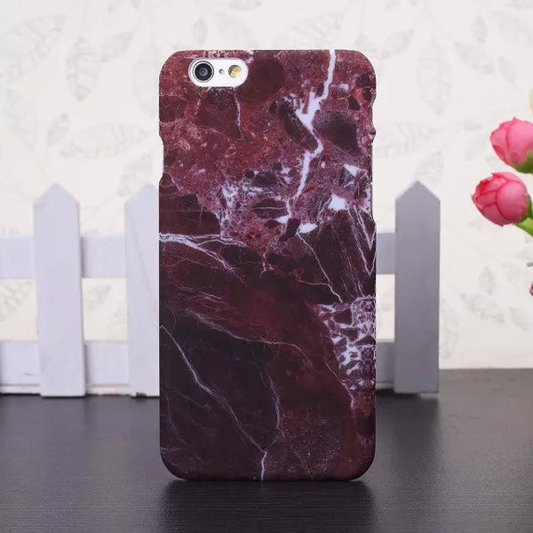 Sleek Marble Stone Patern Cases for Iphone 5s 5 6 6s 7 Plus