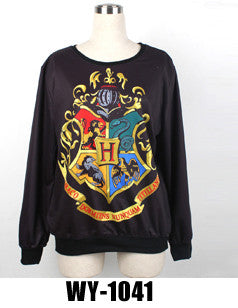 Knitted 3D Harry Potter Hogwarts Sweatshirt and Other Designs