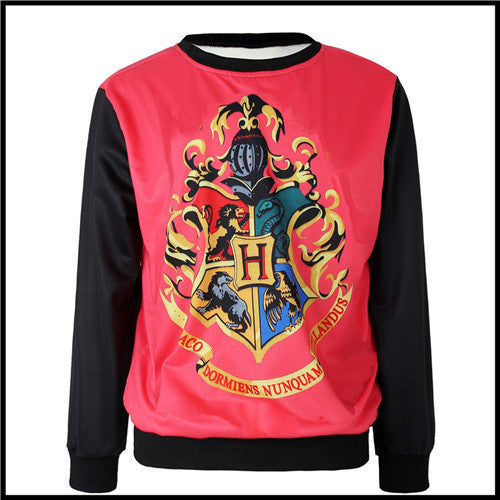 Knitted 3D Harry Potter Hogwarts Sweatshirt and Other Designs