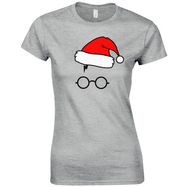 Harry Potter Glasses Santa T-Shirt