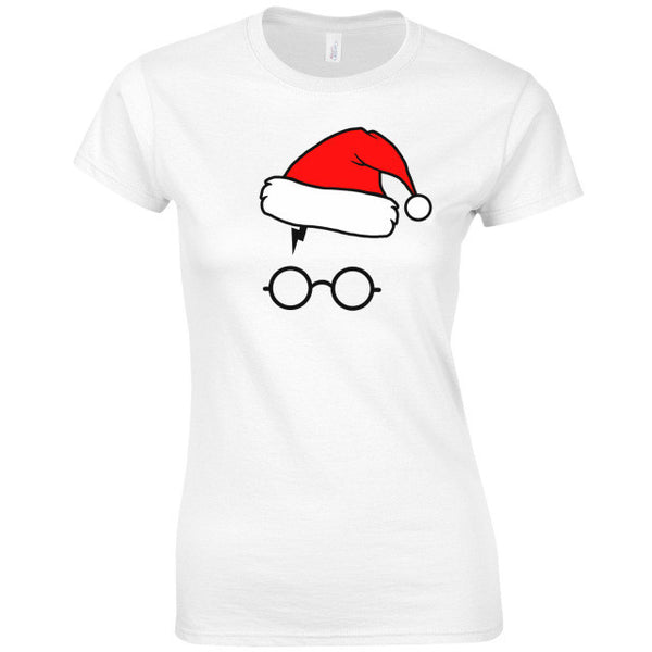 Harry Potter Glasses Santa T-Shirt