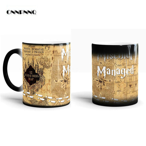 Harry Potter/ The Walking Dead Heat Sensitive Changing Coffee Cups And Mugs