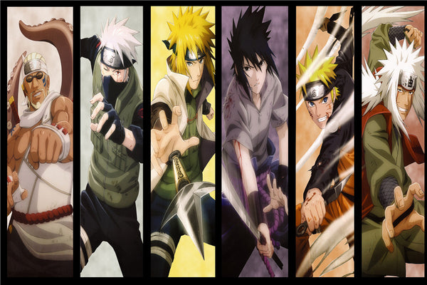 Custom Canvas Art Naruto Mural Shinobi Asuke Uchiha Sasuke