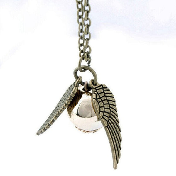 Harry Potter Golden Snitch Necklace