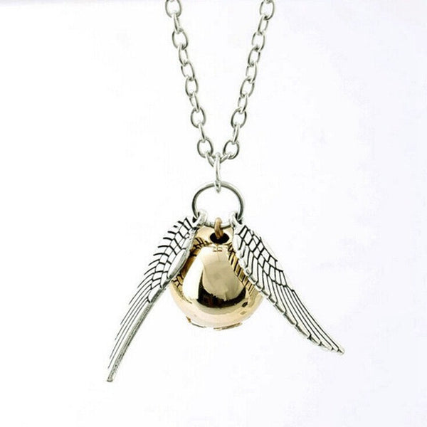 Harry Potter Golden Snitch Necklace