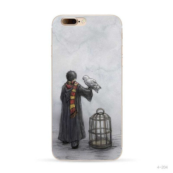 Harry Potter Phone Case for iphone 6 6S 5s SE 7 7plus 6plus Hard plastic