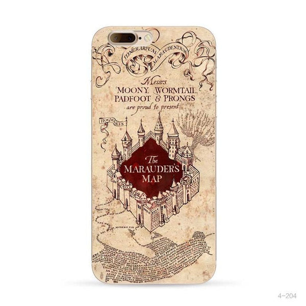 Harry Potter Phone Case for iphone 6 6S 5s SE 7 7plus 6plus Hard plastic