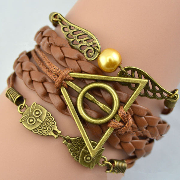 Harry Potter Deathly Hallows Multilayer Bangle