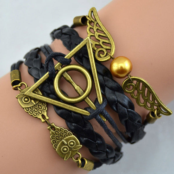 Harry Potter Deathly Hallows Multilayer Bangle