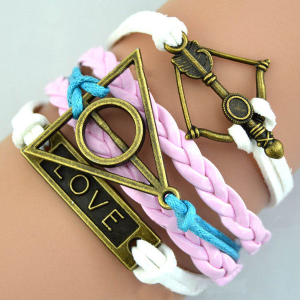 Harry Potter Deathly Hallows Multilayer Bangle