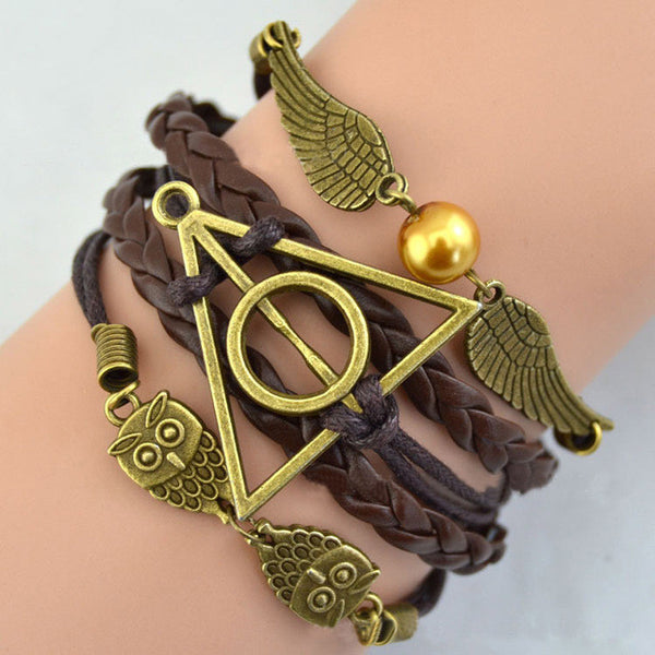 Harry Potter Deathly Hallows Multilayer Bangle