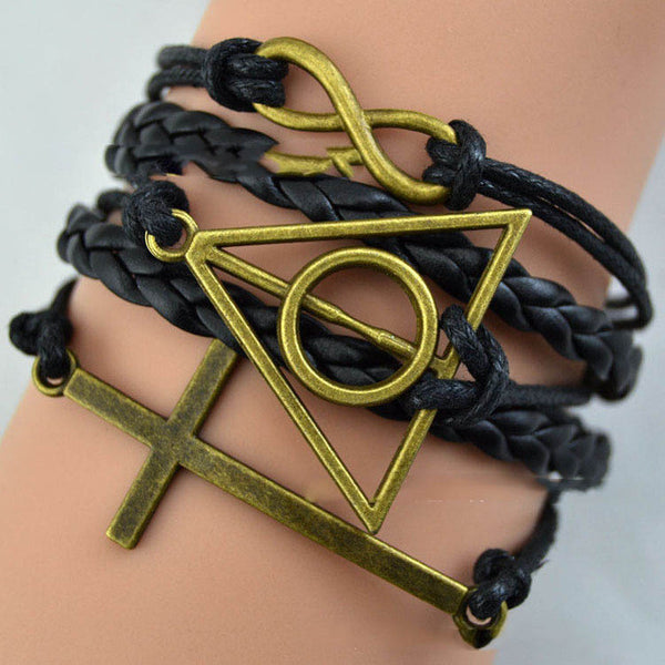 Harry Potter Deathly Hallows Multilayer Bangle