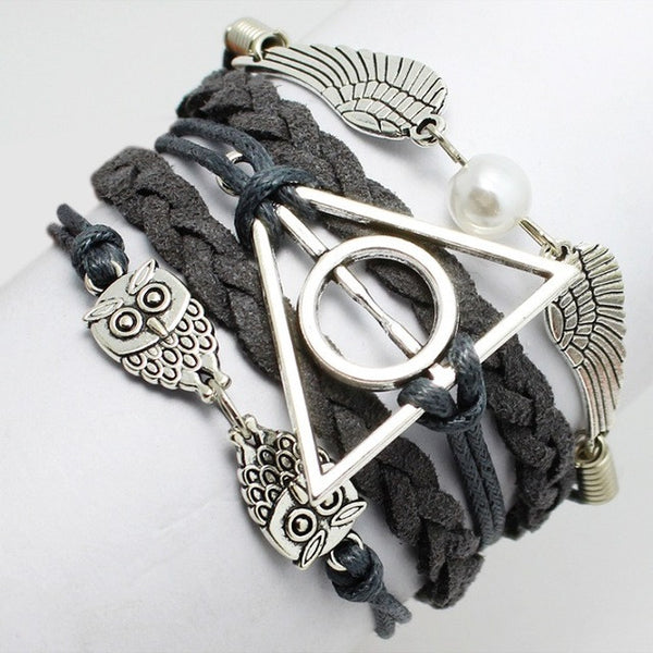 Harry Potter Deathly Hallows Multilayer Bangle