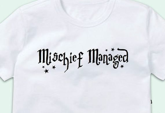 Mischief Managed Harry Potter t-shirt