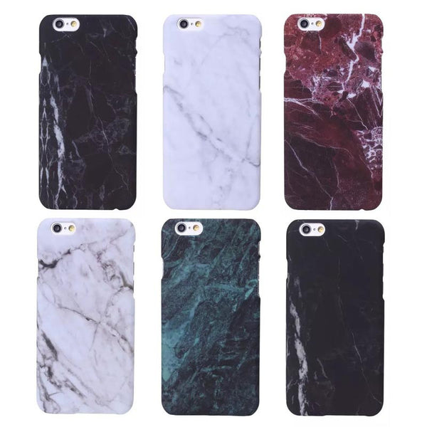 Sleek Marble Stone Patern Cases for Iphone 5s 5 6 6s 7 Plus