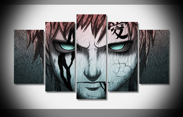 Naruto Shippuden Poster Print on Canvas Gaara